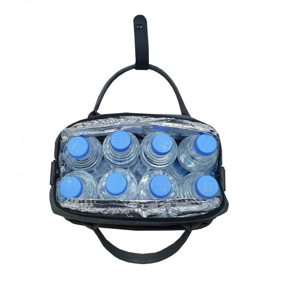 GBMOTİON Gri Termal Çanta 8 Litre - 4