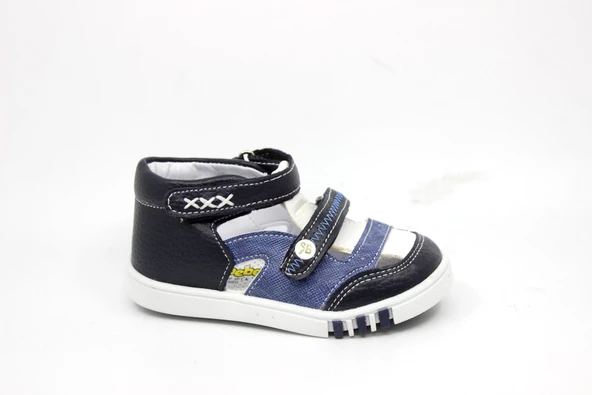 ŞirinBebe 193 Erkek Bebek İlk Adım Bebek Sandalet Ayakkabı - 5