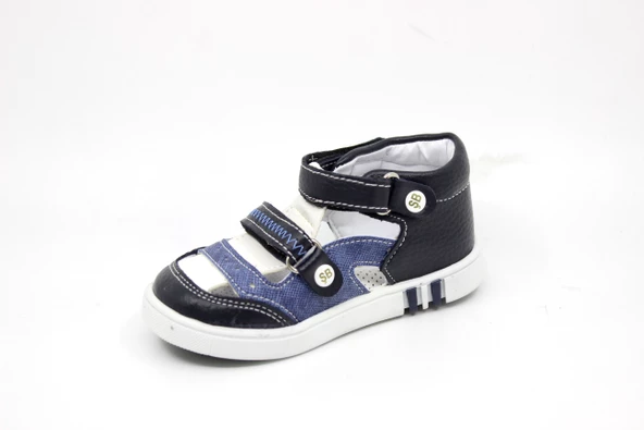 ŞirinBebe 193 Erkek Bebek İlk Adım Bebek Sandalet Ayakkabı - 10