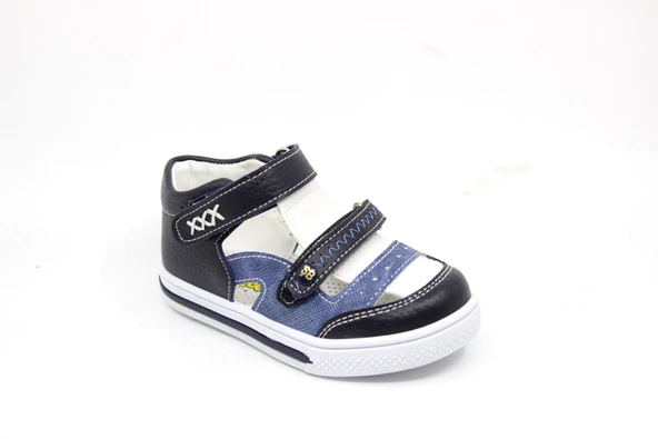 ŞirinBebe 193 Erkek Bebek İlk Adım Bebek Sandalet Ayakkabı - 2