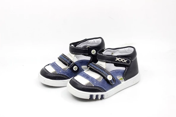 ŞirinBebe 193 Erkek Bebek İlk Adım Bebek Sandalet Ayakkabı - 8