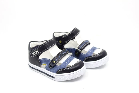 ŞirinBebe 193 Erkek Bebek İlk Adım Bebek Sandalet Ayakkabı - 4