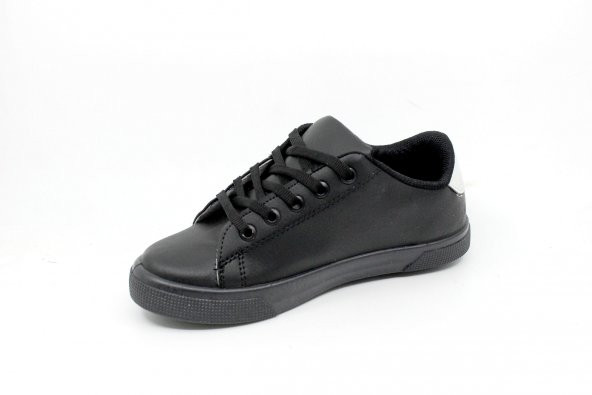Zerhan 3000 Siyah Bağcıklı Çocuk Spor Ayakkabı