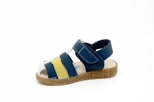 ŞirinBebe 858 Erkek Bebek İlk Adım Bebek Sandalet Ayakkabı - 4