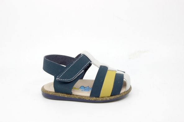 ŞirinBebe 858 Erkek Bebek İlk Adım Bebek Sandalet Ayakkabı - 5