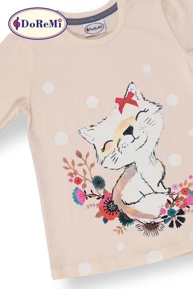 DoReMi Kız Çocuk Pijama Takımı - 9