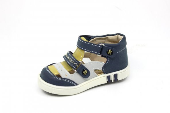 ŞirinBebe 195 Erkek Bebek İlk Adım Bebek Sandalet Ayakkabı - 7