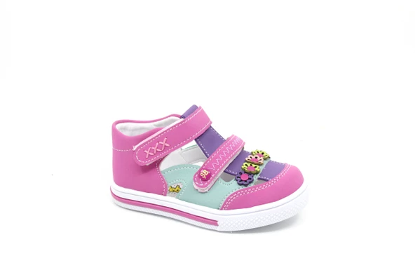 ŞirinBebe 195 Kız Bebek İlk Adım Sandalet Ayakkabı - 8