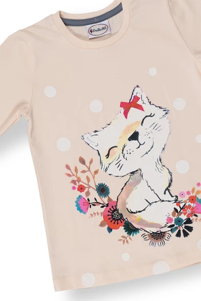 DoReMi Kız Çocuk Pijama Takımı - 4