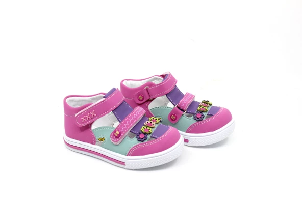 ŞirinBebe 195 Kız Bebek İlk Adım Sandalet Ayakkabı - 12