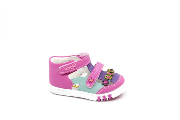 ŞirinBebe 195 Kız Bebek İlk Adım Sandalet Ayakkabı - 4