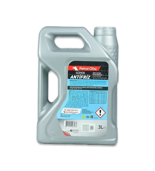 Petrol Ofisi Süper Antifriz Yeşil 3Lt - Resim 2