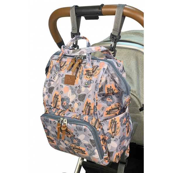 Stylo Paris Anne Bebek Bakım Sırt Çantası ( CICEK) - 2