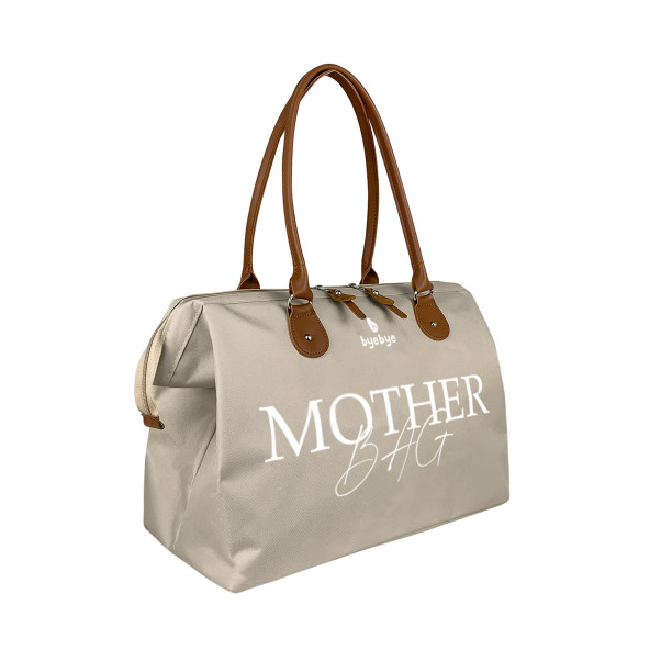 Byebye Mother Bag Anne Bebek Bakım Çantası ( Bej ) - 3