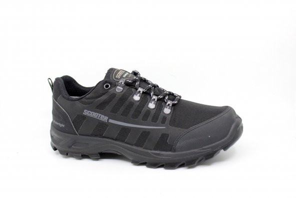 Scooter 5550 Erkek Siyah Bağcıklı Su Geçirmez Watertight Ayakkabı