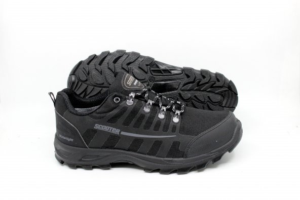 Scooter 5550 Erkek Siyah Bağcıklı Su Geçirmez Watertight Ayakkabı - 7