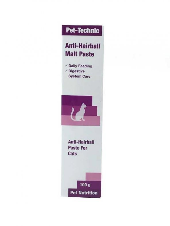Pet-Technic Anti Hairball Malt Paste Tüy Topağı Önleyici Malt 100 Gr.