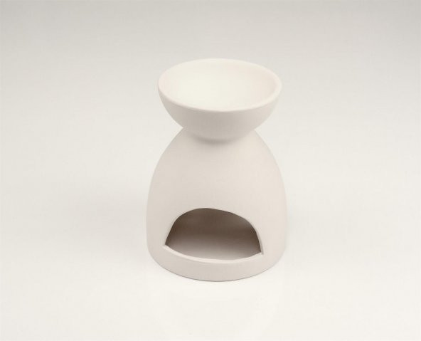 Buhurdanlık Gece | Seramik Bisküvi Boyanabilir Obje (Ham Ürün) - 3