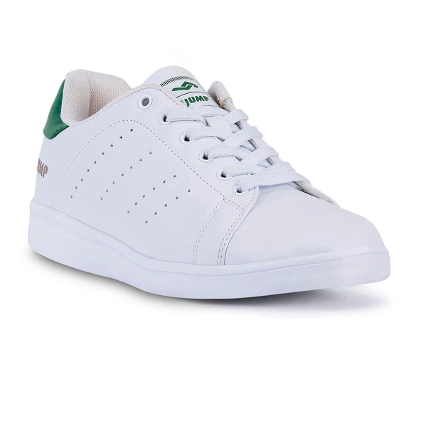 Jump 15307 Beyaz - Yeşil Uniseks Spor Ayakkabı - Resim 2