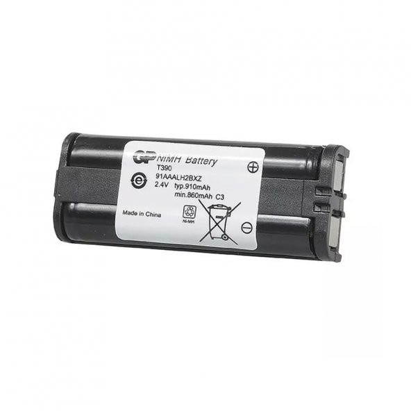 GP T390 2.4V 910mAh Şarj Edilebilir Telsiz Telefon Pili - 2