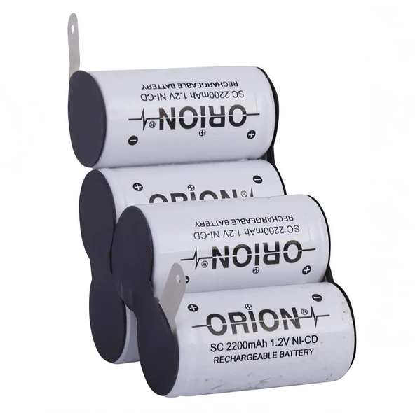 King K815 Vega Uyumlu ORION 6.0v 2200mAh Şarjlı Süpürge Pili - 3