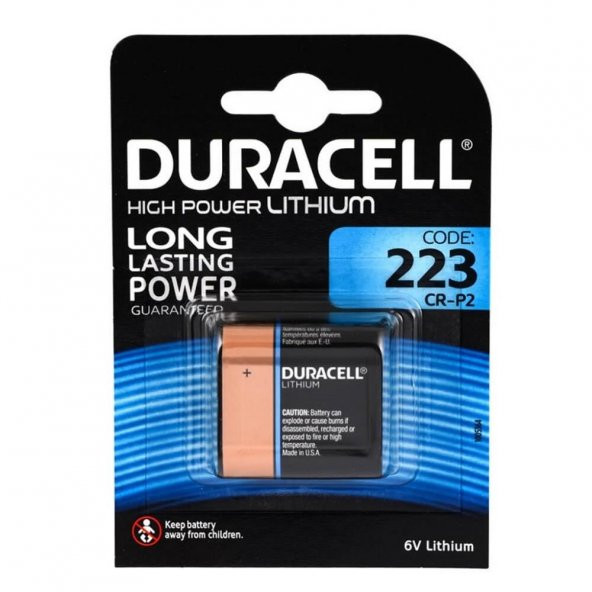 Duracell CR223A Lityum Pil