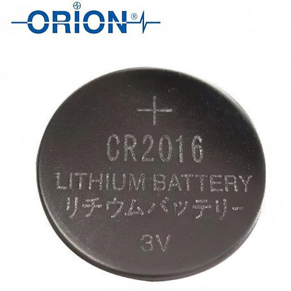 Orion CR2016 3V Lityum Pil 5li Paket - 3