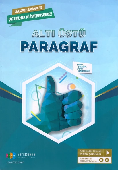 ANTRENMANLARLA ALTI ÜSTÜ PARAGRAF