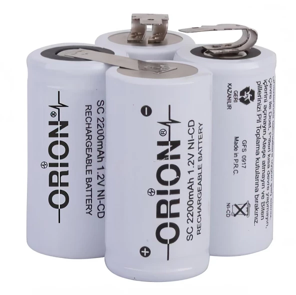 Moulinex Uyumlu Orion 4.8v 2200mAh Şarjlı Süpürge Pili - Resim 3