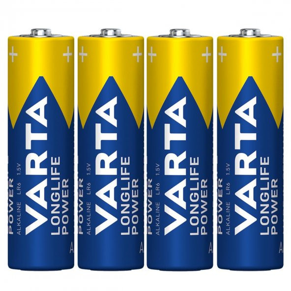 Varta 4906 Longlife Power Alkalin AA Kalem Pil 4lü Paket - 2