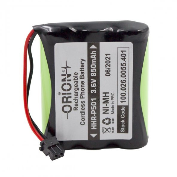 Orion HHR-P501 3.6V 850mAh Telsiz Telefon Pili - 2