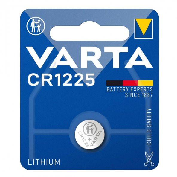 Varta CR1225 3V Lityum Pil ürün görseli 1