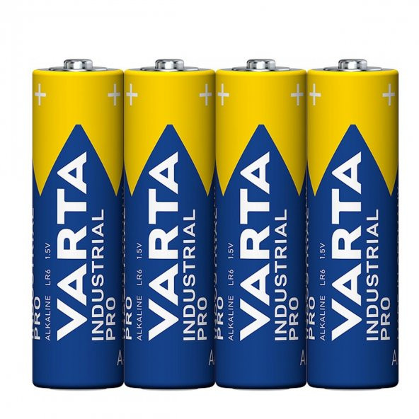 Varta 4006 Industrial Alkalin AA Kalem Pil 4lü Paket