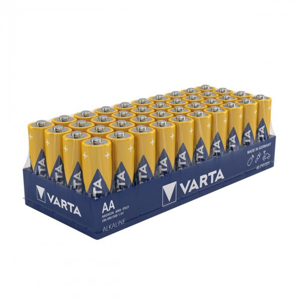 Varta 4006 Industrial Alkalin AA Kalem Pil 4lü Paket - 3