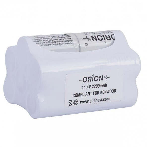 Kenwood HV190 uyumlu ORION 14.4v2200mAh Şarjlı Süpürge Pili - 1