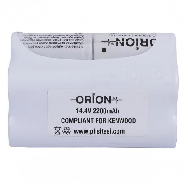 Kenwood HV190 uyumlu ORION 14.4v2200mAh Şarjlı Süpürge Pili - 2