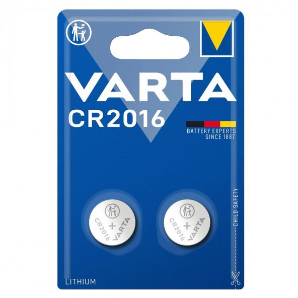 Varta CR2016 3V Lityum Pil 2li Paket