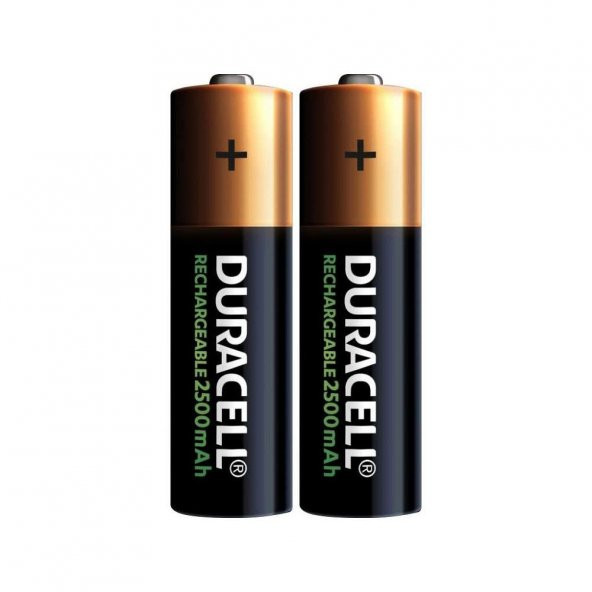 Duracell 1.2V 2500mAh AA Şarj Edilebilir Kalem Pil 2li Paket - 2