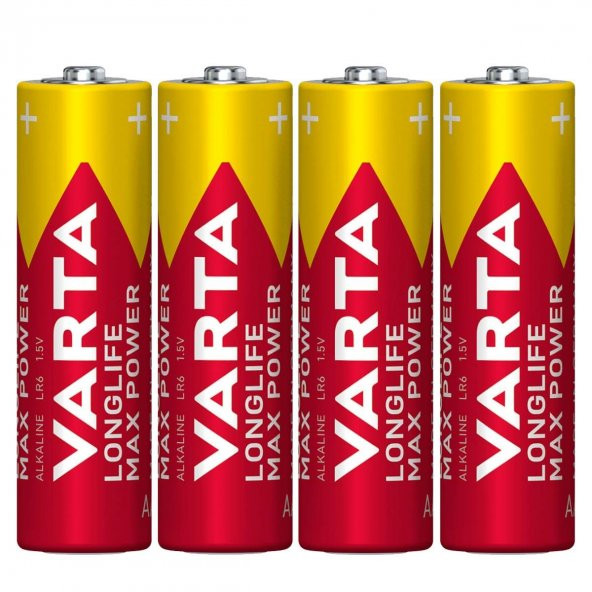 Varta 4706 Longlife Max Power Alkalin AA Kalem Pil 4lü Paket - 2