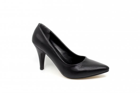 Zerhan 300 Kadın Siyah Stiletto Ayakkabı