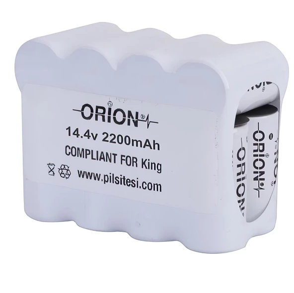 Fakir RCT144 Turbo Uyumlu Orion 14.4v 2200mAh Şarjlı Süpürge Pili - 2