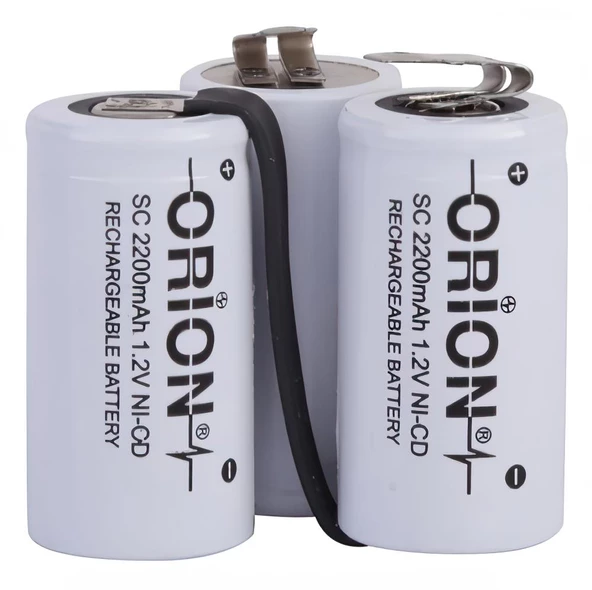 Moulinex Uyumlu Orion 3.6v 2200mAh Şarjlı Süpürge Pili - 1