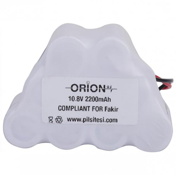 Fakir RCT109 Uyumlu Orion 10.8v 2200mAh Şarjlı Süpürge Pili - 1