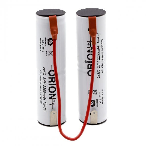 Fakir MRC48 Uyumlu Orion 4.8v 2200mAh Şarjlı Süpürge Pili - Resim 3