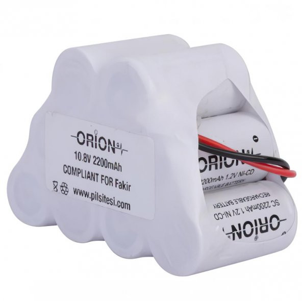 Fakir RCT109 Uyumlu Orion 10.8v 2200mAh Şarjlı Süpürge Pili - 2