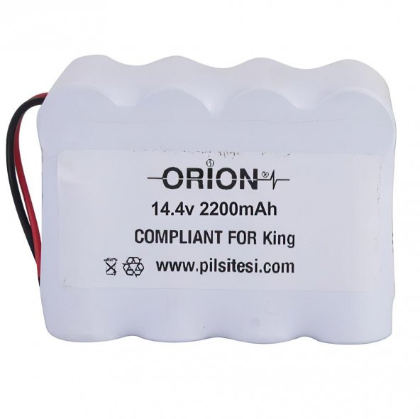 Fakir FYP08118 Uyumlu Orion 14.4v 2200mAh Şarjlı Süpürge Pili - 3