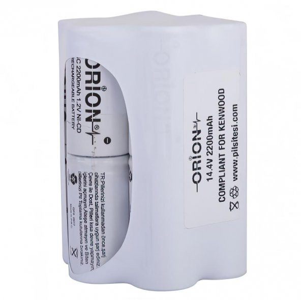 Kenwood Uyumlu Orion 14.4v 2200mAh Şarjlı Süpürge Pili - 1