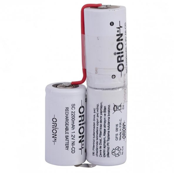Black Decker Uyumlu ORION 3.6v 2200mAh Şarjlı Süpürge Pili - 3