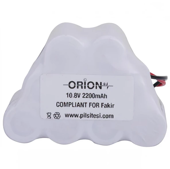 Fakir RCT108 Turbo Serisi Uyumlu Orion 10.8v 2200mAh Şarjlı Süpürge Pili - Resim 2