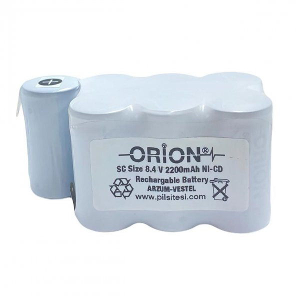 Vestel Uyumlu ORION 8.4v 2200mAh Şarjlı Süpürge Pili - 3